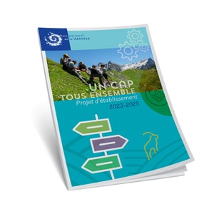 Mockup Projet d’établissement du Parc national de la Vanoise